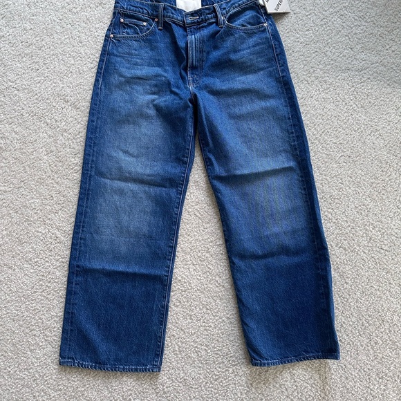 MOTHER Blue Jeans with Cherry Detail - Picture 5 of 5